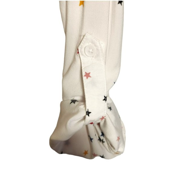 Beachlunch Lounge Caroline Stardust Button Down Blouse Women's XS/TP - Picture 4 of 15